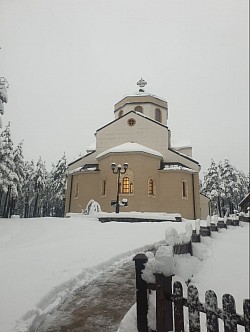 Зимска идила - црква Златибор