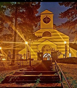 Црква - Златибор ноћу