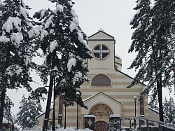 Зима  - црква Преображења Господњег Златибор